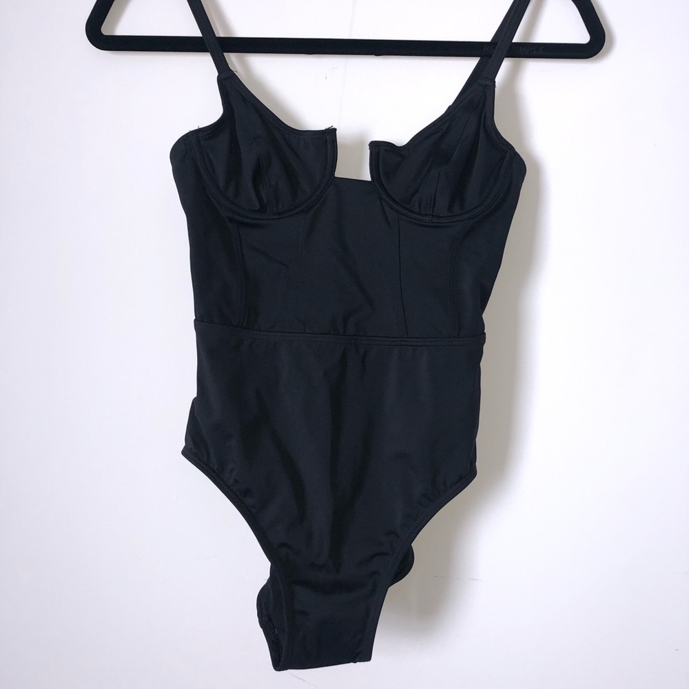 SOLID & STRIPED bathing suit. NEVER WORN.